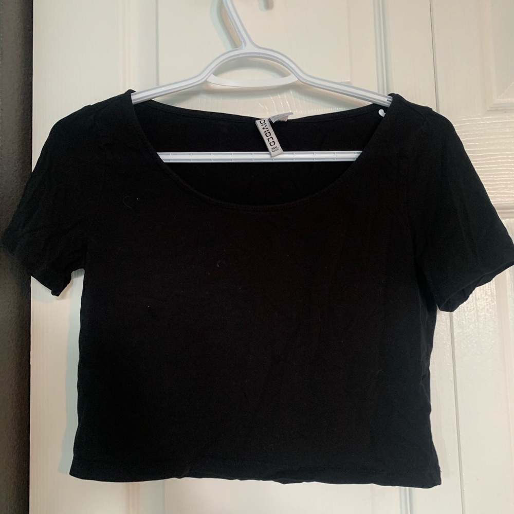 Divided Crop Top
